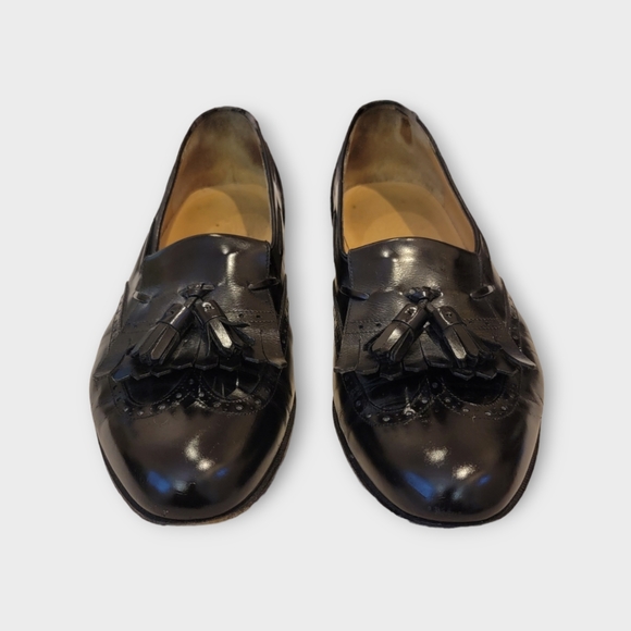 Salvatore Ferragamo Black Patent Leather Loafers main image 6
